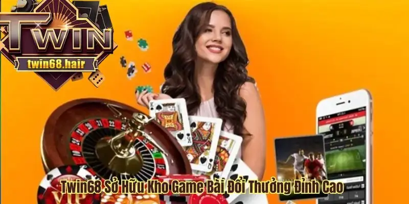 Twin68 sở hữu kho game bài siêu cuốn